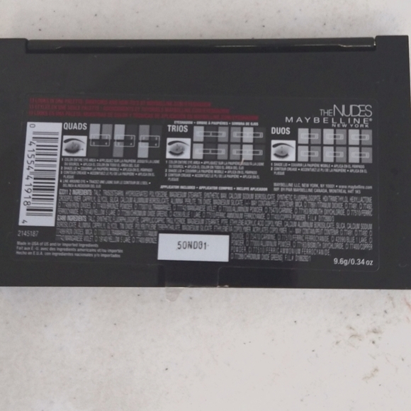 Maybelline Eyeshadow palette NWOT - Picture 3 of 5
